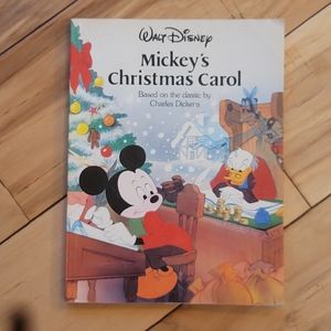 Book/ Mickey's Christmas Carol/ full story/ excellent VTG condition
